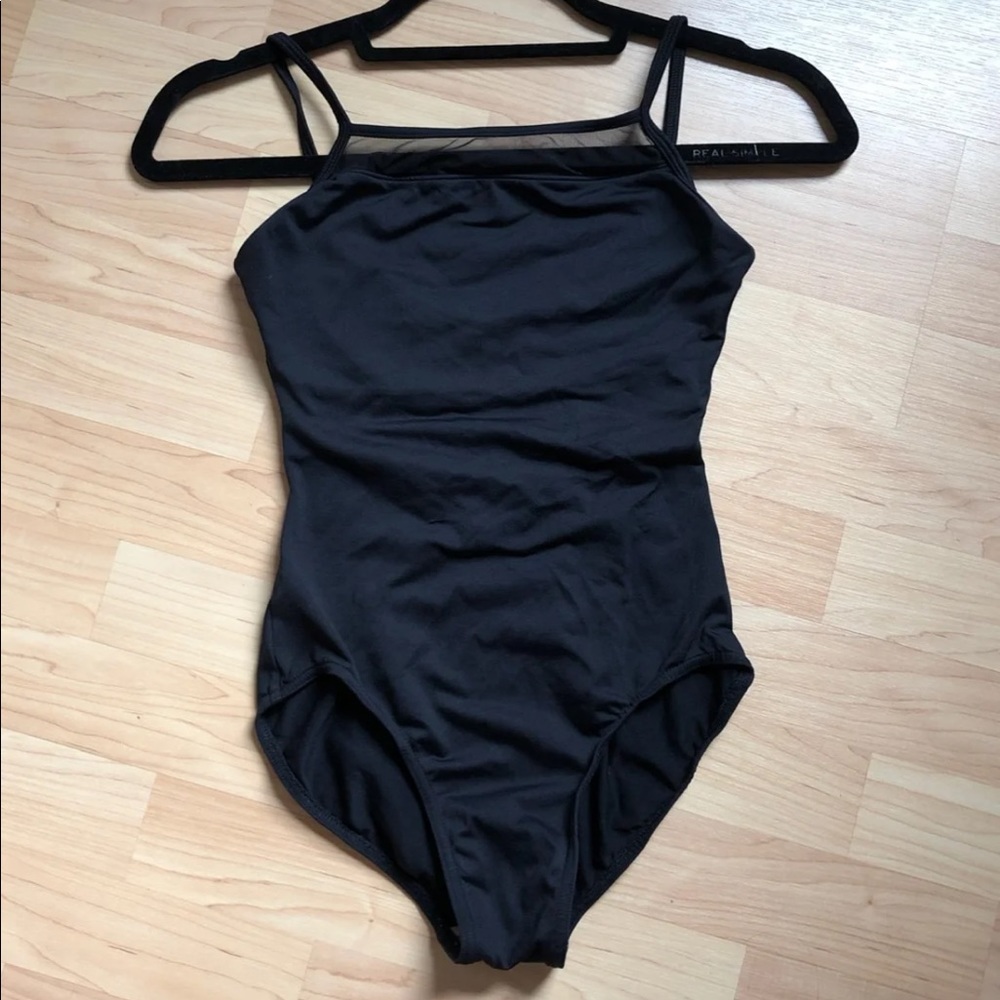 Mirella black leotard